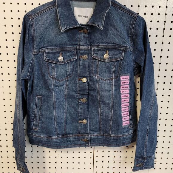 Nine West Jackets & Blazers - Nine West "Sarah Jacket" Women's Jean Jacket NWT